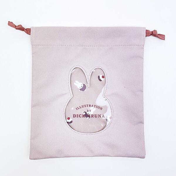 ミッフィー miffy 巾着 ピンク ドルチェシリーズ