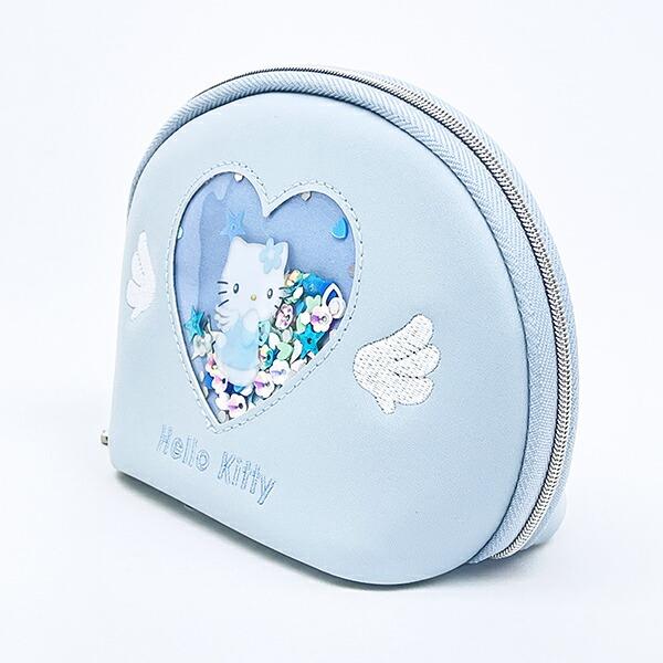 サンリオ ハローキティ ラウンドポーチ キラキラエンジェル Sanrio 商品画像3：キャラグッズPERFECT WORLD TOKYO