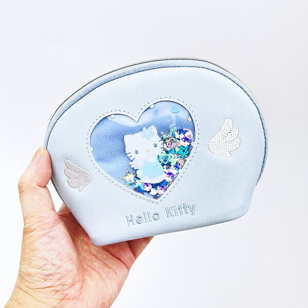 サンリオ ハローキティ ラウンドポーチ キラキラエンジェル Sanrio 商品画像7：キャラグッズPERFECT WORLD TOKYO