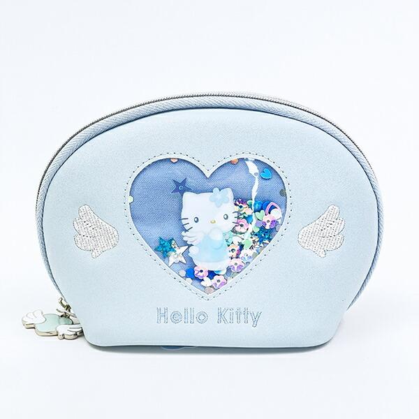 サンリオ ハローキティ ラウンドポーチ キラキラエンジェル Sanrio