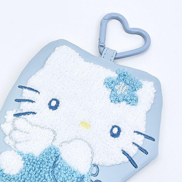 サンリオ ハローキティ サガラ刺繍 ダイカットポーチ キラキラエンジェル Sanrio 商品画像2：キャラグッズPERFECT WORLD TOKYO