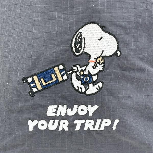 スヌーピー enjoyyourtrip 巾着ショルダーバッグ SNOOPY 商品画像2：キャラグッズPERFECT WORLD TOKYO
