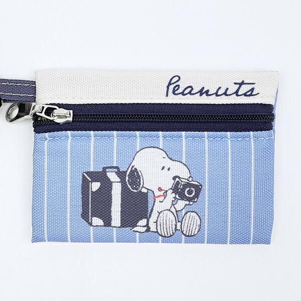 スヌーピー enjoy your trip 3連ポーチ SNOOPY 商品画像2：キャラグッズPERFECT WORLD TOKYO