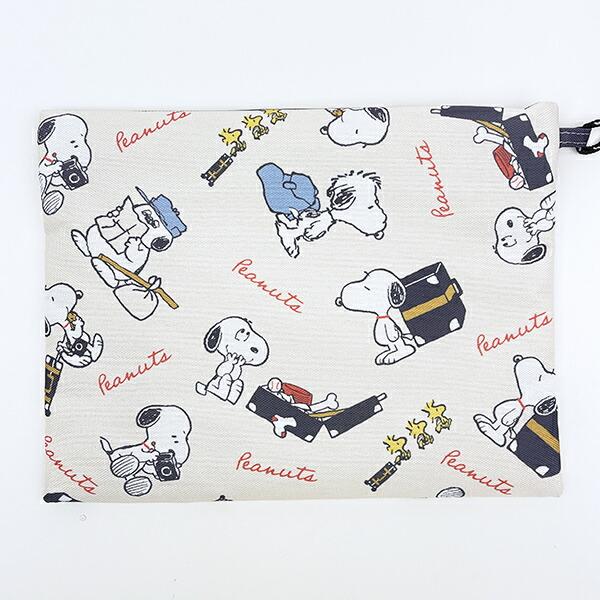 スヌーピー enjoy your trip 3連ポーチ SNOOPY 商品画像7：キャラグッズPERFECT WORLD TOKYO