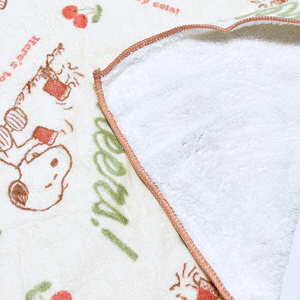 スヌーピー チェリーコーラ クイックドライバスタオル SNOOPY 商品画像3：キャラグッズPERFECT WORLD TOKYO