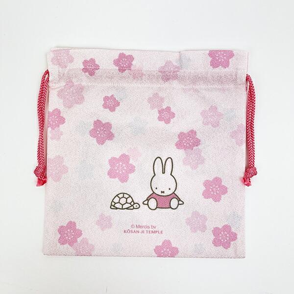 ミッフィー miffy ×鳥獣戯画 巾着 MA  日本製 商品画像4：キャラグッズPERFECT WORLD TOKYO