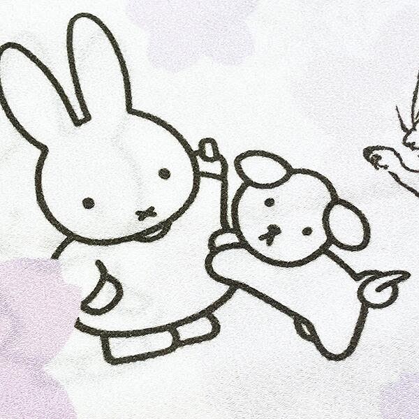 ミッフィー  miffy × 鳥獣戯画 カーテン(A) 日本製 商品画像2：キャラグッズPERFECT WORLD TOKYO