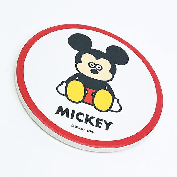 ディズニー ミッキー × 松本セイジ 吸水コースター キッチン Disney 商品画像2：キャラグッズPERFECT WORLD TOKYO