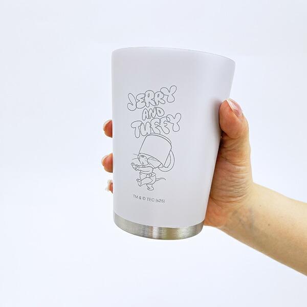 トムとジェリー ジェリー ステンレスタンブラー(L) グレー コップ 商品画像4：キャラグッズPERFECT WORLD TOKYO