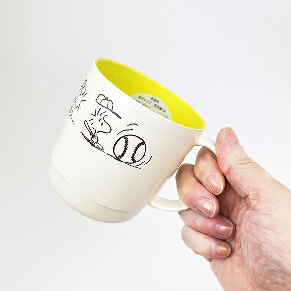 スヌーピー ウッドストック スタッキングマグ 食器 日本製 SNOOPY 商品画像5：キャラグッズPERFECT WORLD TOKYO