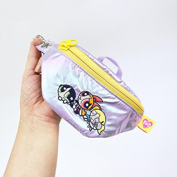 パワーパフガールズ ミニミニファニーポーチ スーパートリオ パワパフ 商品画像7：キャラグッズPERFECT WORLD TOKYO