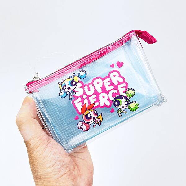 パワーパフガールズ 3ポケットミニポーチ チアーアップ パワパフ 商品画像7：キャラグッズPERFECT WORLD TOKYO