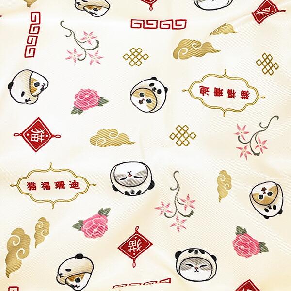 モフサンド パンダにゃん トートバッグ ブルー mofusand 商品画像5：キャラグッズPERFECT WORLD TOKYO
