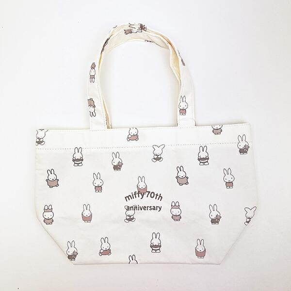 ミッフィー miffy 70th ミニトートバッグ 70周年ヒストリー