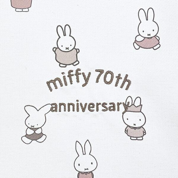 ミッフィー miffy 70th 巾着 70周年ヒストリー 商品画像2：キャラグッズPERFECT WORLD TOKYO