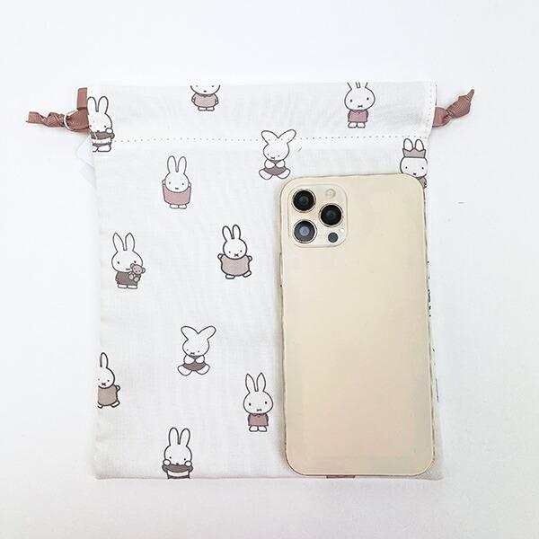 ミッフィー miffy 70th 巾着 70周年ヒストリー 商品画像3：キャラグッズPERFECT WORLD TOKYO