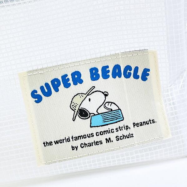 スヌーピー EVA スクエアポーチ (ホワイト) SNOOPY 商品画像2：キャラグッズPERFECT WORLD TOKYO