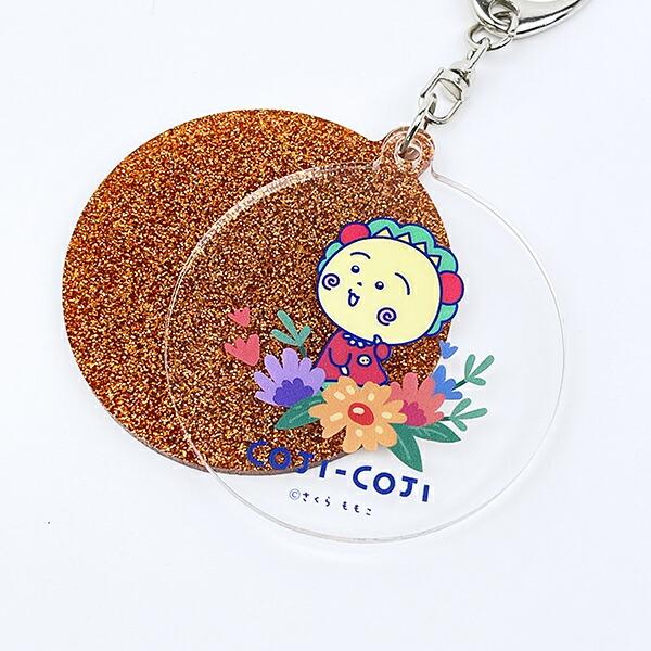 コジコジ キラキラ2連アクリルキーホルダー FLOWER BLEAK TIME 商品画像3：キャラグッズPERFECT WORLD TOKYO