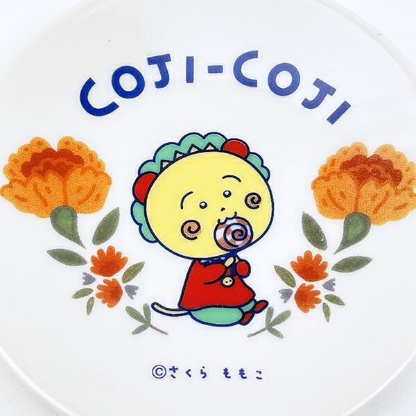コジコジ ワンポイント 小皿 FLOWER BLEAK TIME 食器 日本製 商品画像2：キャラグッズPERFECT WORLD TOKYO