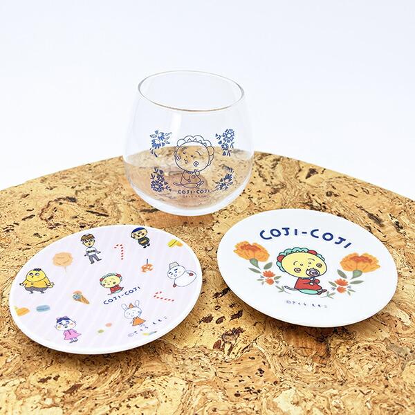 コジコジ 総柄 小皿 FLOWER BLEAK TIME 食器 日本製 商品画像6：キャラグッズPERFECT WORLD TOKYO
