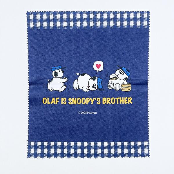 スヌーピー オラフ メガネケース ネイビーチェック SNOOPY 商品画像6：キャラグッズPERFECT WORLD TOKYO
