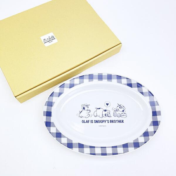 スヌーピー オラフ 楕円プレート 食器 SNOOPY 商品画像5：キャラグッズPERFECT WORLD TOKYO