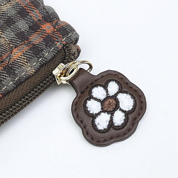 ミッフィー miffy レッスンバッグ ブラウン キルティングチェック トートバッグ 商品画像3：キャラグッズPERFECT WORLD TOKYO