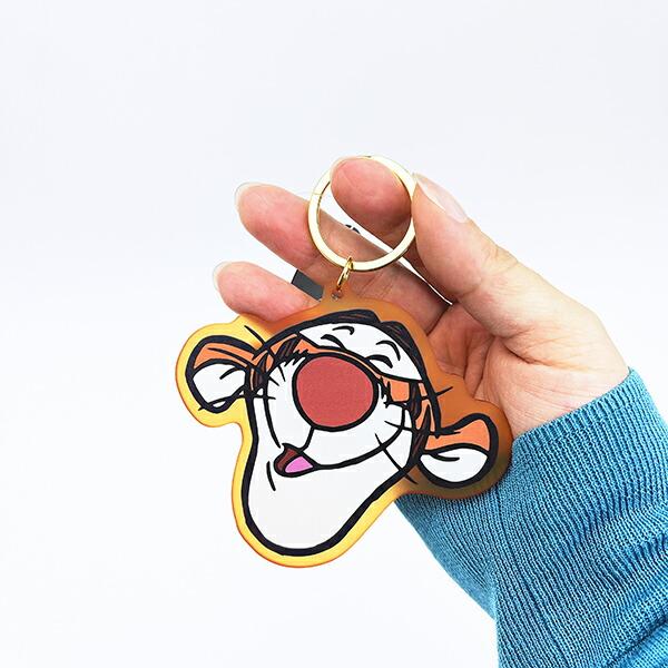ディズニー くまのプーさん ティガー 染色アクリルキーホルダー (オレンジ) ファニーフェイスフレンズシリーズ Disney 商品画像3：キャラグッズPERFECT WORLD TOKYO