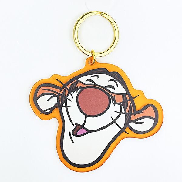 ディズニー くまのプーさん ティガー 染色アクリルキーホルダー (オレンジ) ･･･