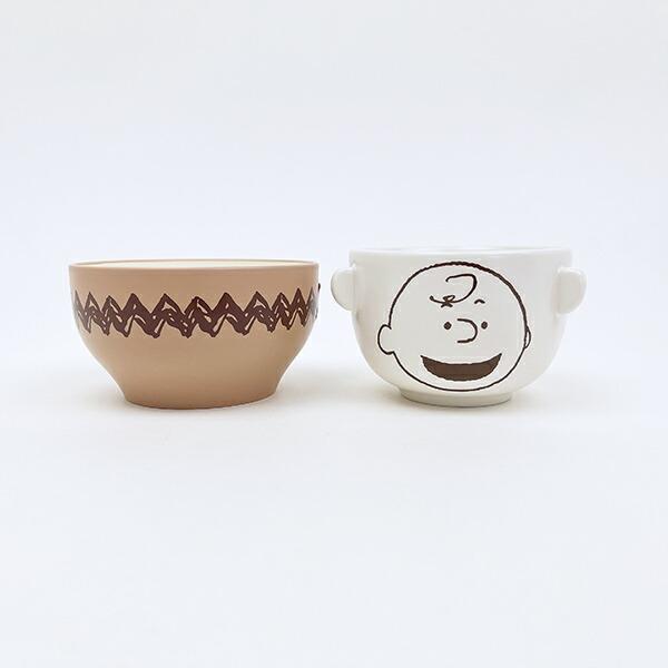 スヌーピー チャーリー・ブラウン 汁椀・茶碗セット リラックスタイム  食器 日本製 SNOOPY 商品画像2：キャラグッズPERFECT WORLD TOKYO