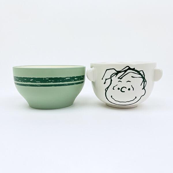 スヌーピー ライナス 汁椀・茶碗セット リラックスタイム  食器 日本製 SNOOPY 商品画像2：キャラグッズPERFECT WORLD TOKYO