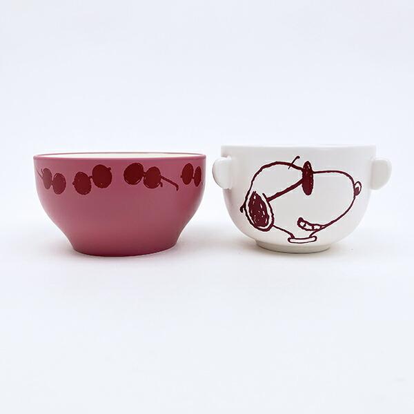 スヌーピー ジョー・クール 汁椀・茶碗セット リラックスタイム  食器 日本製 SNOOPY 商品画像2：キャラグッズPERFECT WORLD TOKYO
