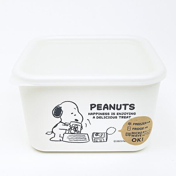 スヌーピー スクエアストッカー(S) お食事 キッチン 日本製 SNOOPY