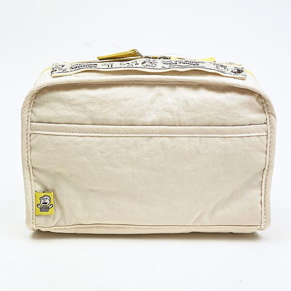 スヌーピー 仕切り沢山ポーチ トラベル アイボリー SNOOPY 商品画像4：キャラグッズPERFECT WORLD TOKYO