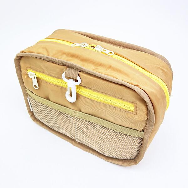 スヌーピー 2WAY吊下げポーチ トラベル アイボリー SNOOPY 商品画像7：キャラグッズPERFECT WORLD TOKYO