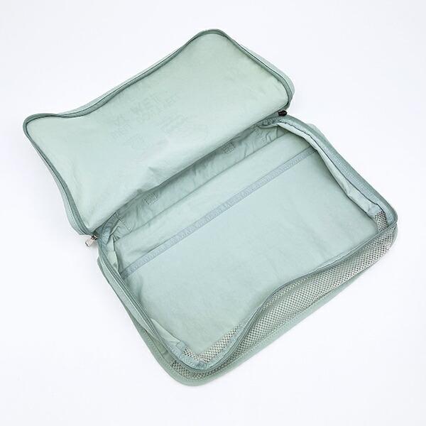 スヌーピー 収納ポーチ(M) グリーン トラベル SNOOPY 商品画像3：キャラグッズPERFECT WORLD TOKYO