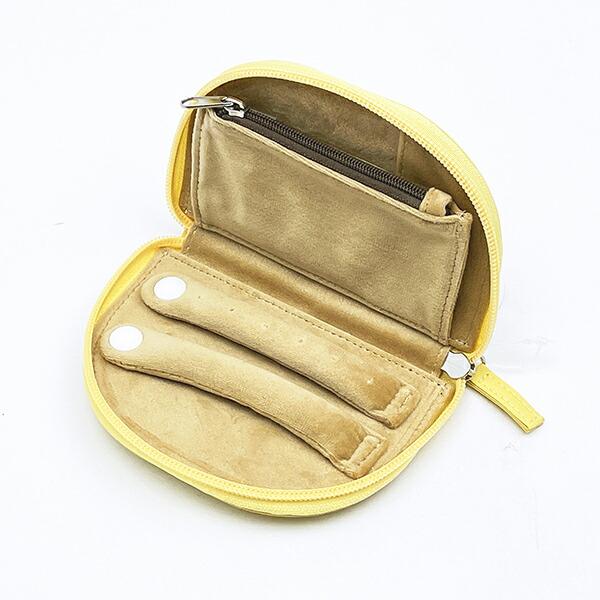 スヌーピー アクセサリーポーチ イエロー トラベル SNOOPY 商品画像3：キャラグッズPERFECT WORLD TOKYO