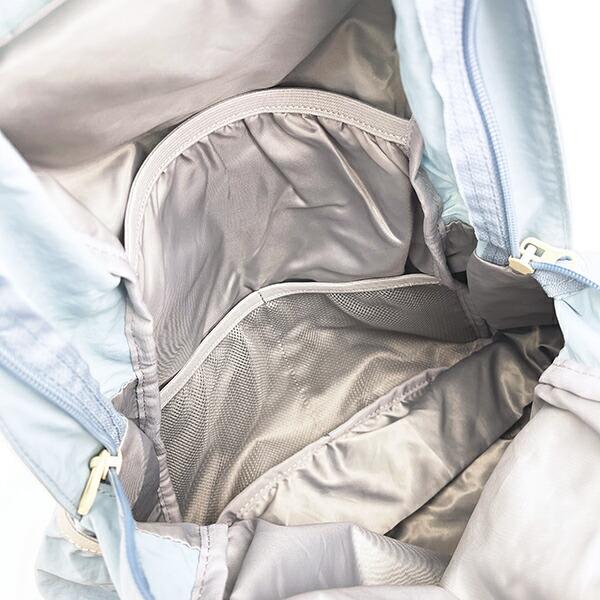 スヌーピー ウッドストック パッカブルリュックサック アップリケ刺しゅう ブルー バッグ SNOOPY 商品画像8：キャラグッズPERFECT WORLD TOKYO