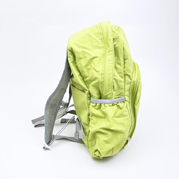 スヌーピー ライナス パッカブルリュックサック アップリケ刺しゅう グリーン バッグ SNOOPY 商品画像4：キャラグッズPERFECT WORLD TOKYO