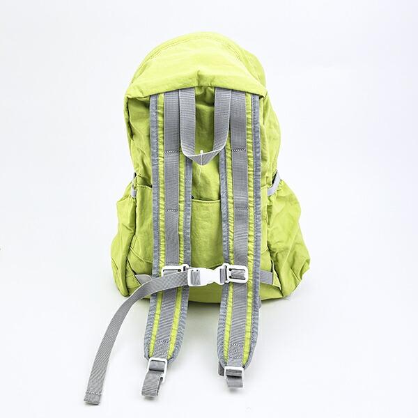 スヌーピー ライナス パッカブルリュックサック アップリケ刺しゅう グリーン バッグ SNOOPY 商品画像5：キャラグッズPERFECT WORLD TOKYO