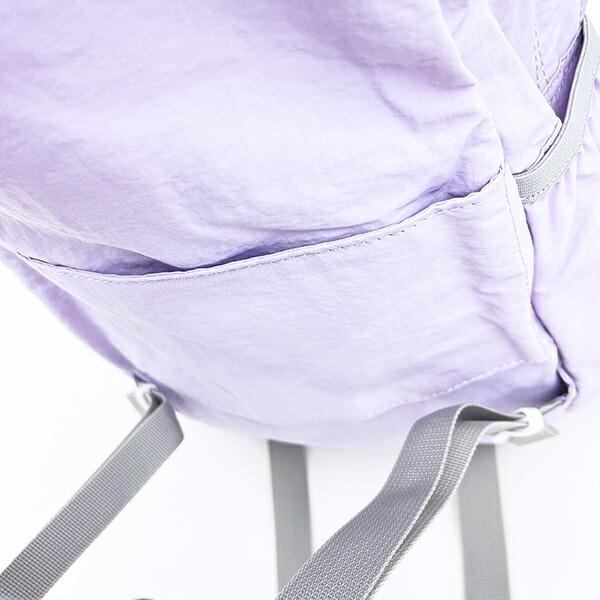 スヌーピー ルーシー パッカブルリュックサック アップリケ刺しゅう パープル バッグ SNOOPY 商品画像6：キャラグッズPERFECT WORLD TOKYO