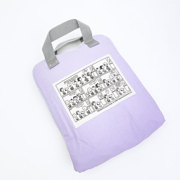 スヌーピー ルーシー パッカブルリュックサック アップリケ刺しゅう パープル バッグ SNOOPY 商品画像9：キャラグッズPERFECT WORLD TOKYO