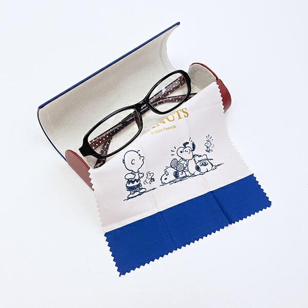 スヌーピー ブラザーズ メガネケース クロス付き SNOOPY 商品画像6：キャラグッズPERFECT WORLD TOKYO