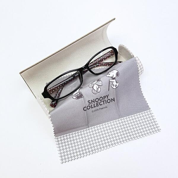 スヌーピー ファッションショー メガネケース クロス付き SNOOPY 商品画像6：キャラグッズPERFECT WORLD TOKYO