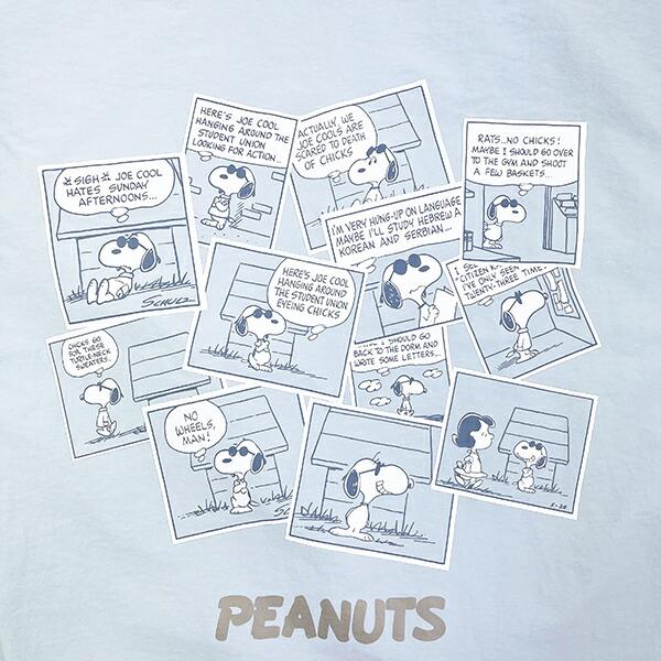 スヌーピー トートバッグ (ブルー) コミックトラベルシリーズ SNOOPY 商品画像2：キャラグッズPERFECT WORLD TOKYO