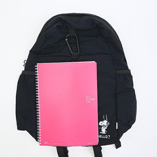 スヌーピー パッカブル軽量リュック (ブラック) バッグ トラベル SNOOPY 商品画像9:キャラグッズPERFECT WORLD TOKYO