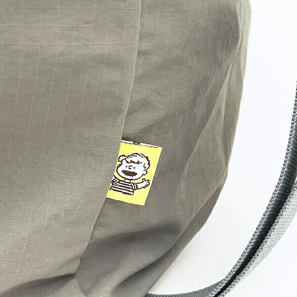 スヌーピー パッカブルボストン トラベルバッグ ライトグレー SNOOPY 商品画像3：キャラグッズPERFECT WORLD TOKYO