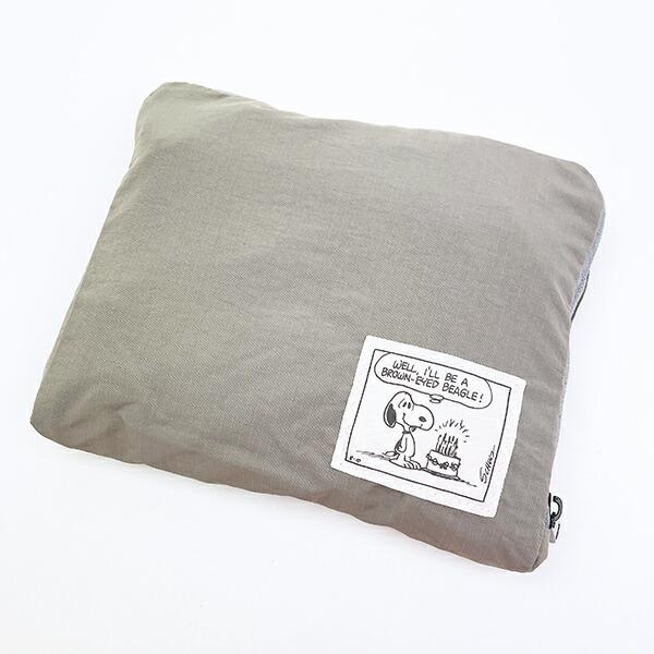 スヌーピー パッカブルボストン トラベルバッグ ライトグレー SNOOPY 商品画像10：キャラグッズPERFECT WORLD TOKYO