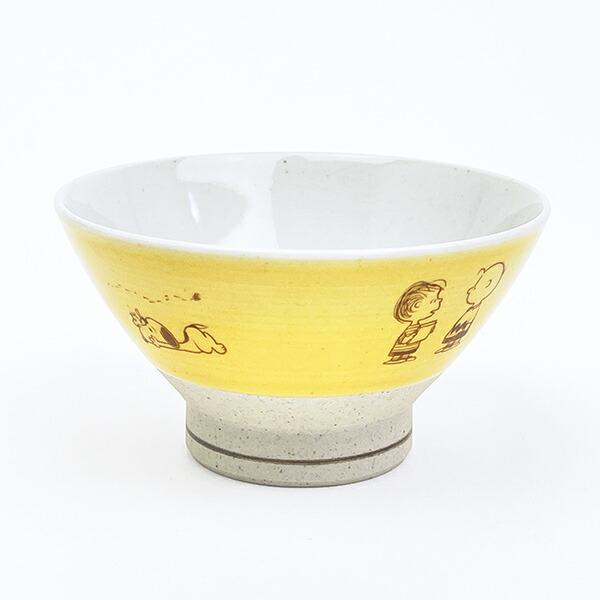 スヌーピー 波佐見焼 茶碗  檸檬色 食器 日本製 SNOOPY 商品画像4：キャラグッズPERFECT WORLD TOKYO