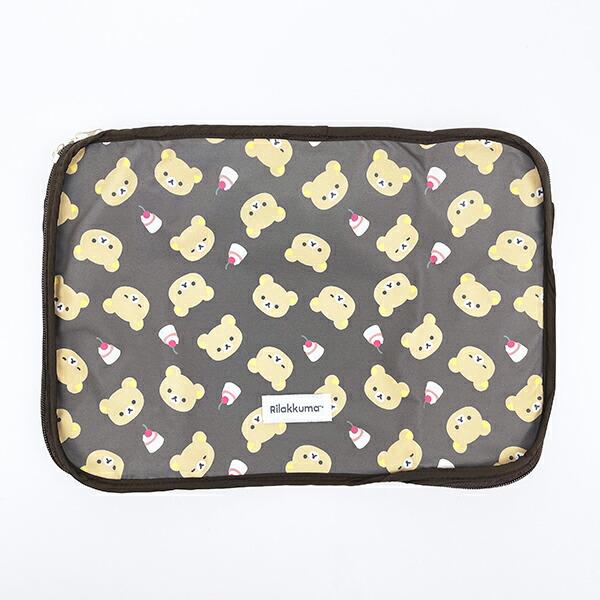 リラックマ 収納メッシュポーチ リラックマフェイス ベーシックリラックマシ･･･
